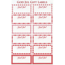 God Jul Gift Labels 
